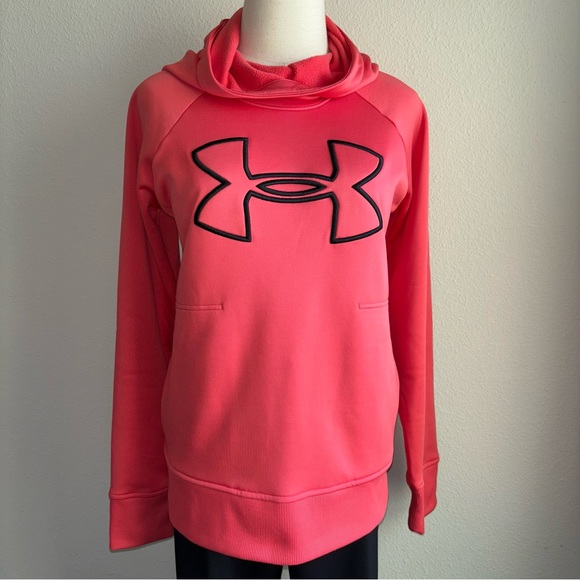 Under Armour Tops - Under Armour Goldgear Hooded Sweatshirt--Sz S--EUC